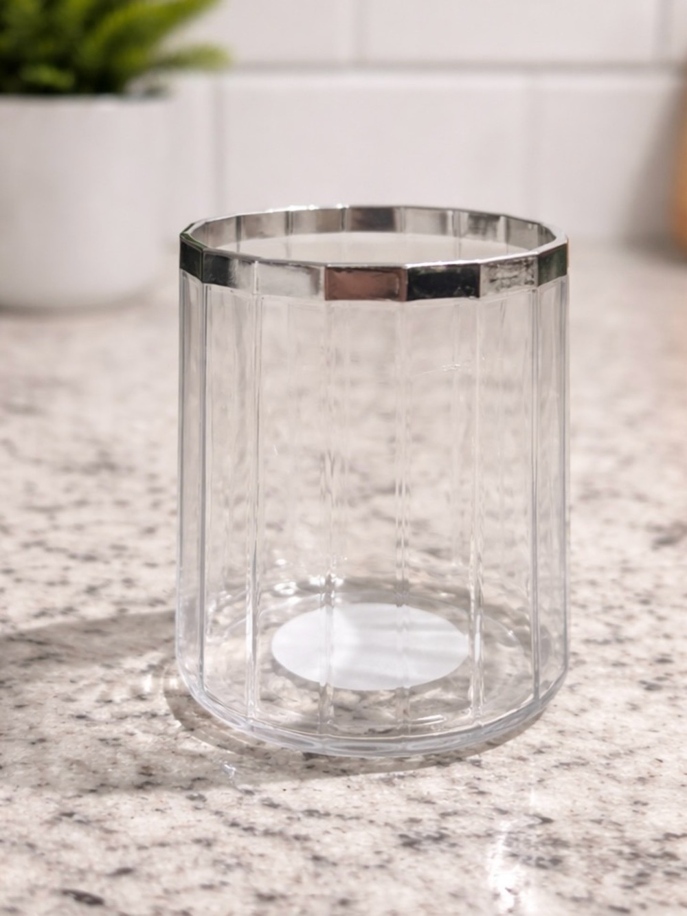 Threshold Stemless Wine Glass – Clear Faceted Design | Target Brand